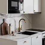 Apartmán Upea Puutalohuoneisto, Omalla Parkkipaikalla